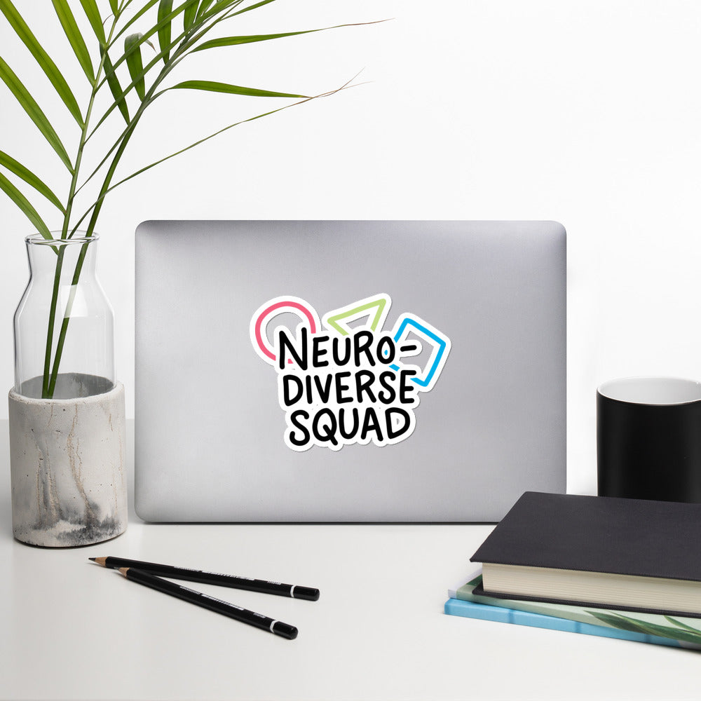 Neurodiverse Squad Sticker — sticker product photo, Anti-Planner design by Dani Donovan