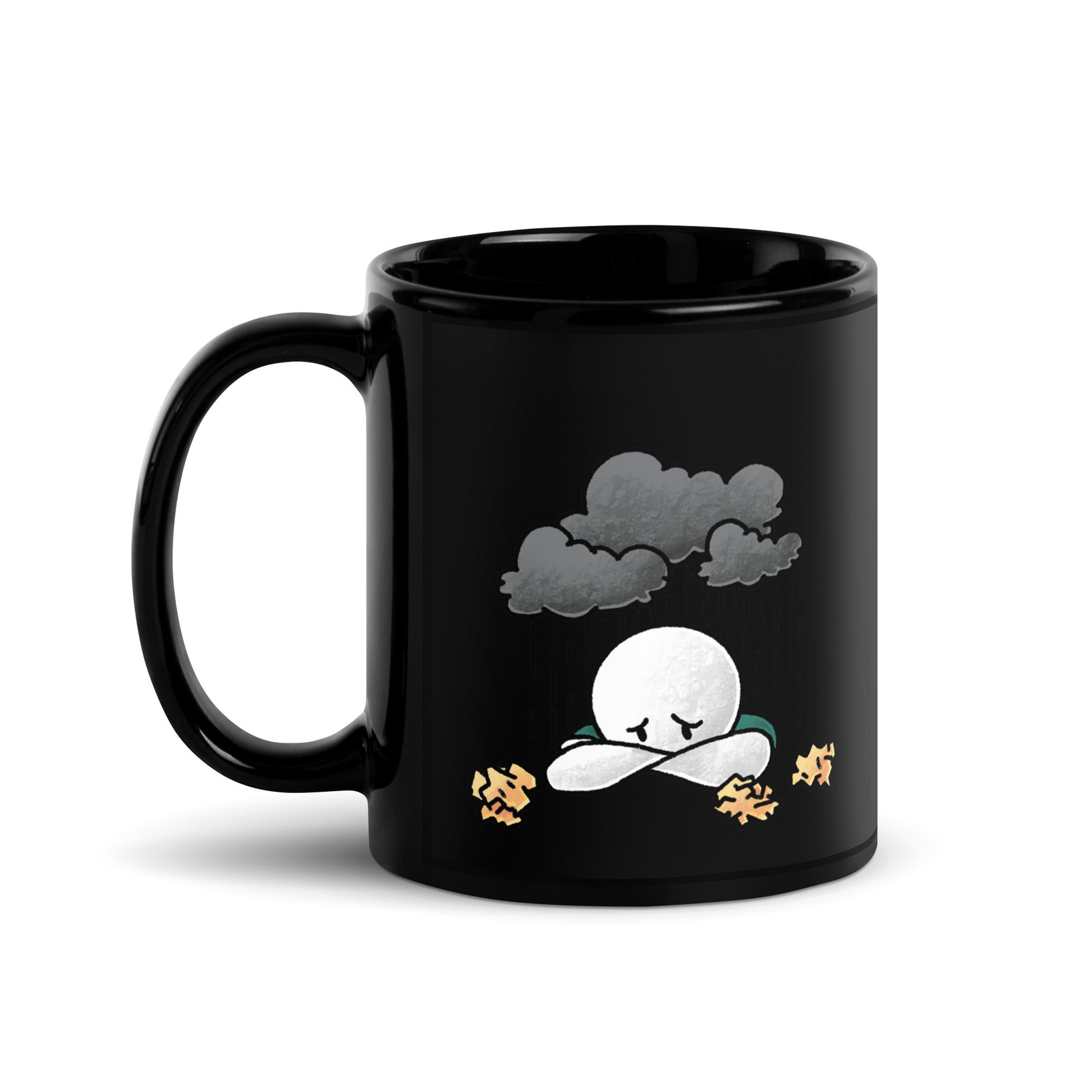 5.0: Discouraged Mug — 11oz ceramic mug front, Anti-Planner design by Dani Donovan