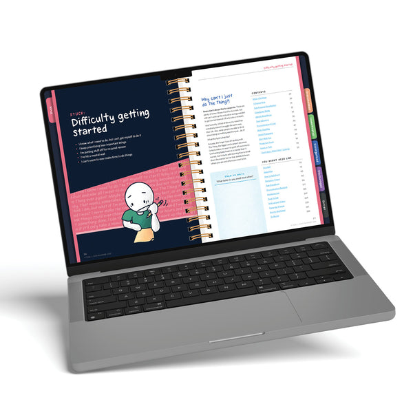Anti-Planner Digital Version (Interactive PDF)