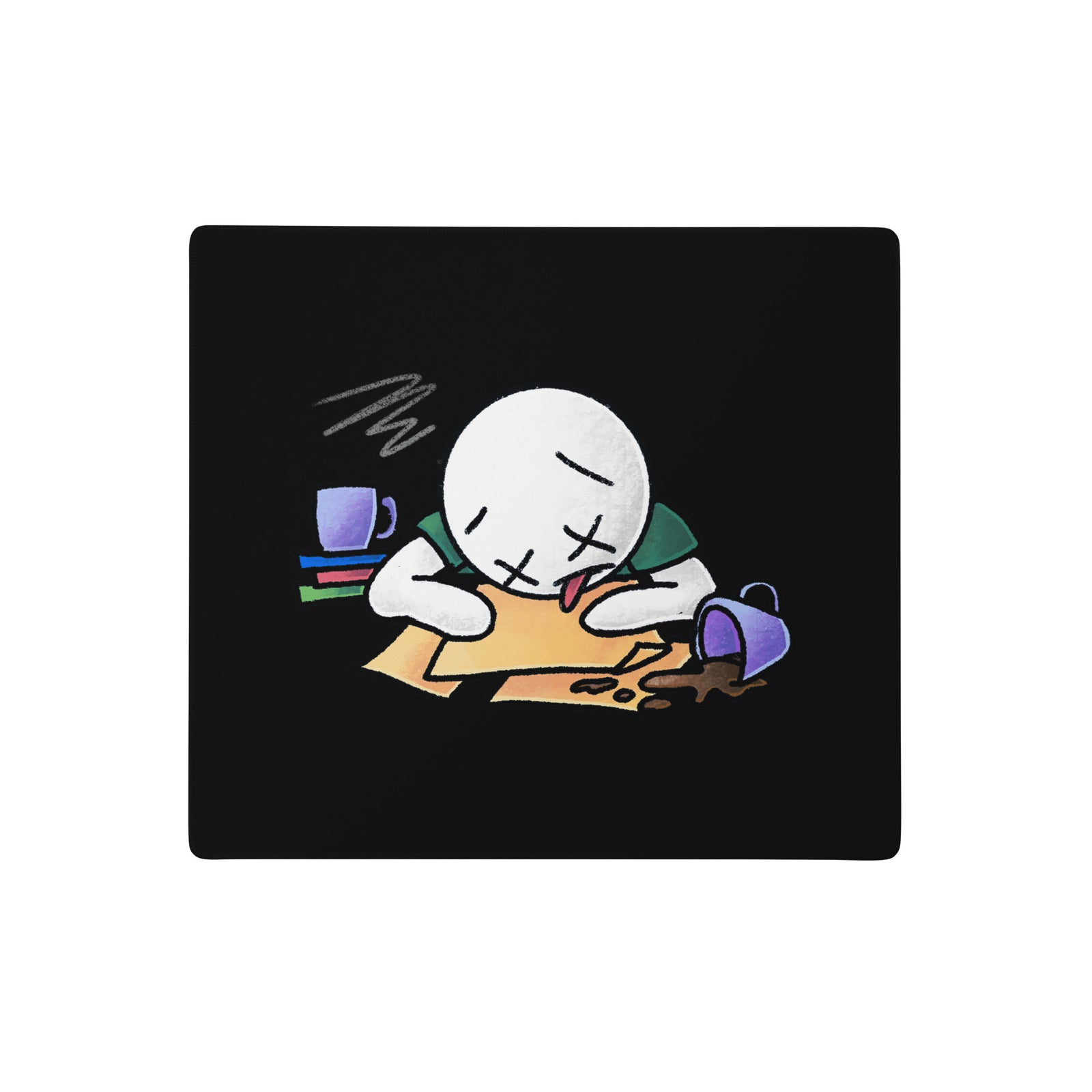 2.4: Burnt-Out Mousepad — mousepad, Anti-Planner by Dani Donovan