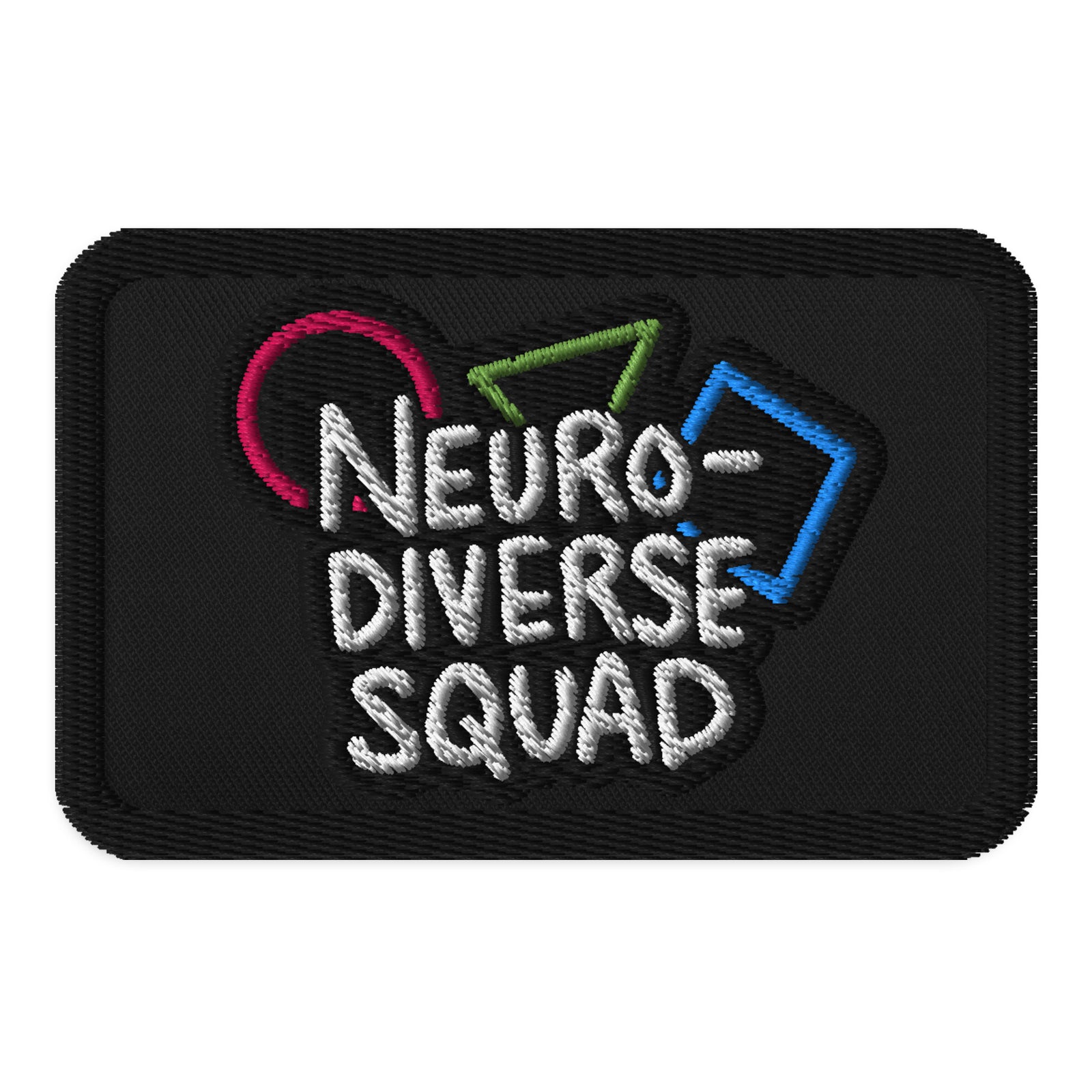 Neurodiverse Squad Embroidered Patches — embroidered patch, Anti-Planner by Dani Donovan