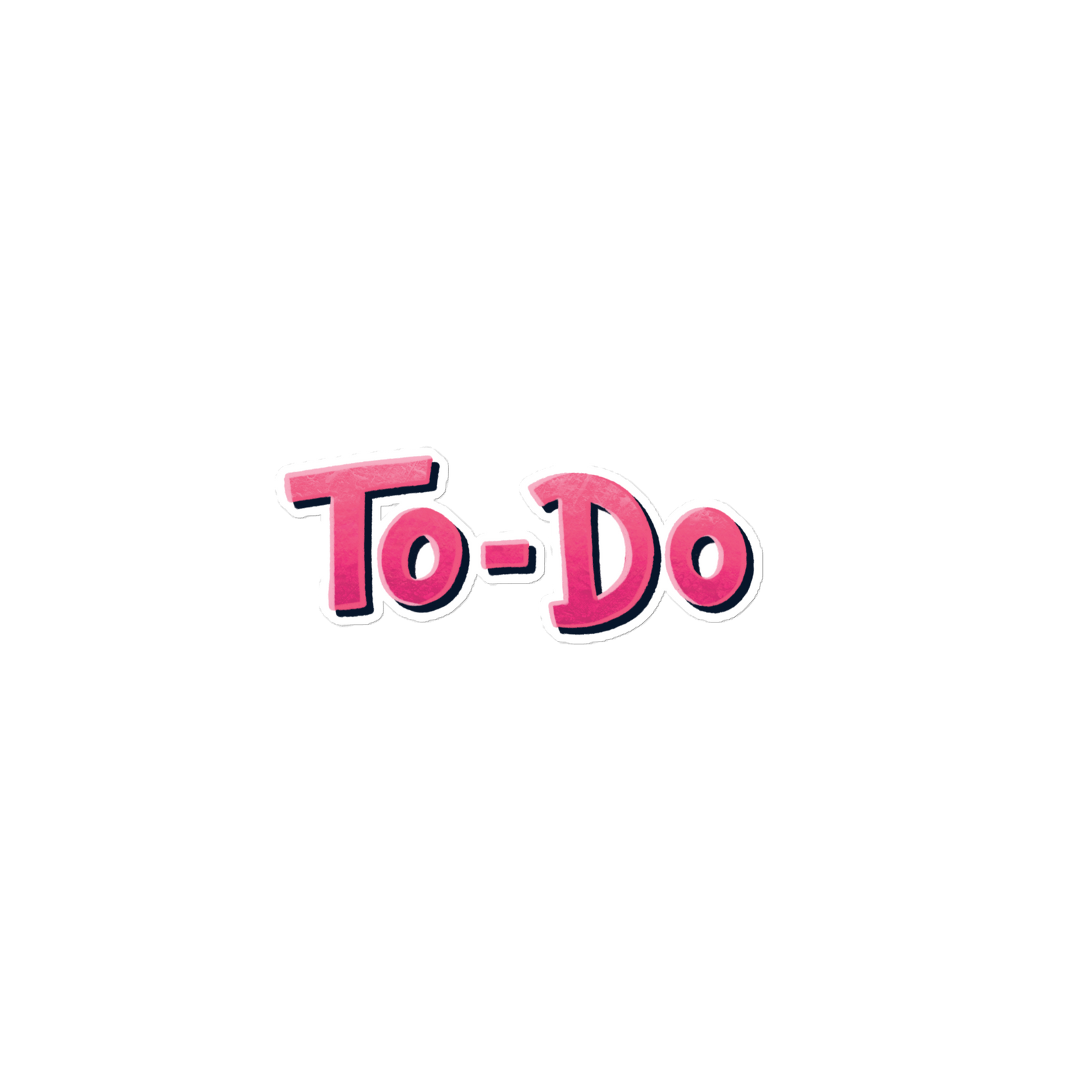 Kanban Board (Large Sticker) [1/4]: To-Do — ADHD-friendly Kanban board by Dani Donovan, front view