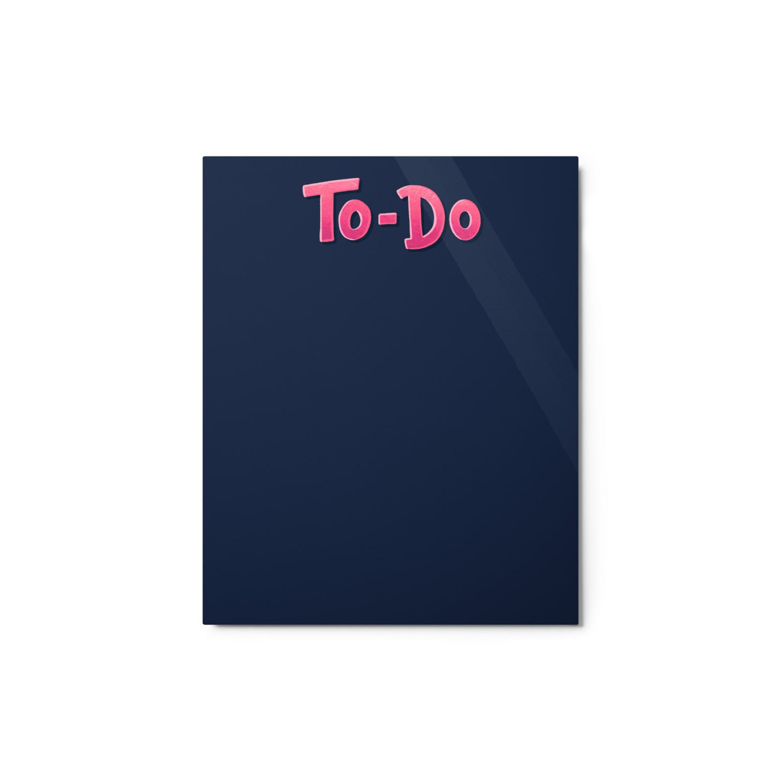 Kanban Board (Metal Print) [1/4]: To-Do — ADHD-friendly Kanban board by Dani Donovan, front view